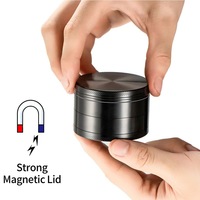 Meilleures ventes - Broyeur à herbes personnalisé 63 mm/50 mm/40 mm, broyeur à herbes en métal à quatre couches en alliage de zinc, disponible en plusieurs couleurs