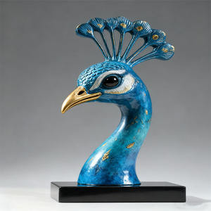 Sculptures et objets d'artisanat en bronze <span class=keywords><strong>de</strong></span> phénix d'intérieur, avec technique <span class=keywords><strong>de</strong></span> moulage et thème mascotte - Product Image 2