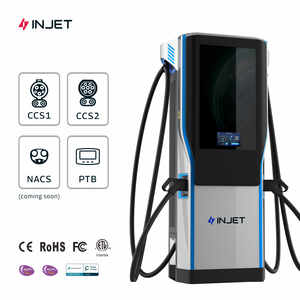 Injet Ocpp Cpo Dcfc Ccs1 Ccs2 Nacs Floor Mounted 120kw 240kw Dc Snellader Ev Snellaadstation Voor Busvloten Parkeren - Product Image 5