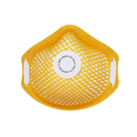 Masque respiratoire anti-particules blanc DM043V-3 pour le travail, la construction, le nettoyage, filtre à air