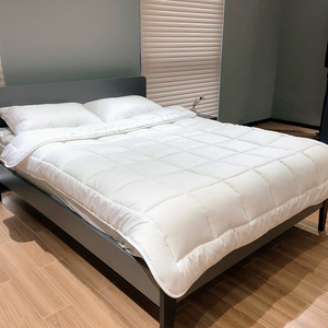 2025 lớn OEM đặt hàng servicehot bán có thể giặt Trắng xuống thay thế sợi nhỏ mùa hè giá rẻ khuyến mãi Vua Kích thước <span class=keywords><strong>Comforter</strong></span> - Product Image 3