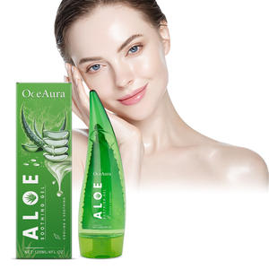 Gel apaisant à l'aloès 99% pur bio Gel d'aloès pour le corps à base de plantes Caractéristique éclaircissante Hydratant nourrissant et apaisant en profondeur pour la peau - Product Image 2
