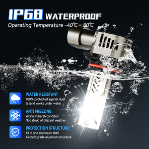 OEM ODM 60W 50000LM C6 H1 H4 <span class=keywords><strong>H7</strong></span> H11 9005 9006 9012 6500K Ampoules <span class=keywords><strong>de</strong></span> phare <span class=keywords><strong>LED</strong></span> 3 caloducs Plug & Play <span class=keywords><strong>Feux</strong></span> automobiles Nouveauté Vente en gros - Product Image 4