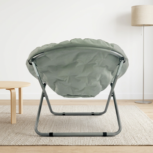 Sofá Plegable de Alta Calidad para Exteriores, Sillón Tipo Puff de Felpa Suave al Tacto, Silla Luna, Silla Relajante para Uso en Parques - Product Image 3