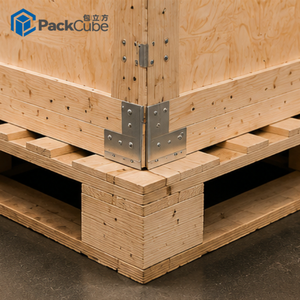 Özel İhracat Endüstriyel Ahşap Paketleme Sistemi Ahşap Kutu Sandık Palet Taşıma Platformu Küresel Nakliye Lojistik Güvenliği için - Product Image 2