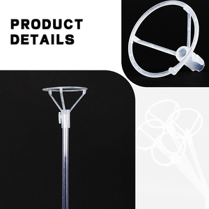 Vente en Gros Bâton de Maintien <span class=keywords><strong>Bobo</strong></span> <span class=keywords><strong>Club</strong></span> 40cm, Tige Épaissie Transparente pour Ballon à Main, Support pour Ballon <span class=keywords><strong>Bobo</strong></span> - Product Image 3