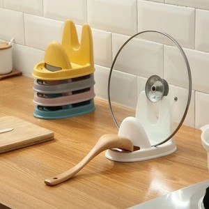 Accesorios de Cocina Bonitos, Estante de Almacenamiento de Plástico para Cucharas, Soporte para Tapas de Ollas - Product Image 2