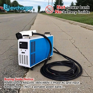 ที่ชาร์จรถยนต์ไฟฟ้าแบบพกพา7kw CCS2สำหรับยานพาหนะไฟฟ้า - Product Image 1