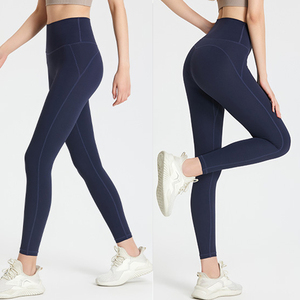 Leggings Sportivi da <span class=keywords><strong>Donna</strong></span> a Vita Alta con Effetto Push-Up, Asciugatura Rapida, Ecologici, Elasticizzati in Quattro Direzioni, Alta Qualità, Produzione Diretta - Product Image 2