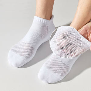 Chaussettes courtes de sports de plein air pour hommes et femmes, chaussettes de bateau peu profondes, chaussettes souples polyvalentes, chaussettes de <span class=keywords><strong>cheville</strong></span>, invisibles, respirantes - Product Image 5