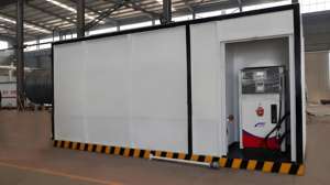 Tokheim perlengkapan layanan melayani mandiri stasiun pengisian bahan bakar CNG Mobile terisi sendiri dengan meteran aliran dan pompa - Product Image 5