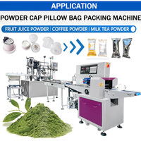 Machine de remplissage et de scellage automatique de poudre de cacao et de café en bouteilles à bouchon torsadé en plastique, avec assistance en ligne 24h/24