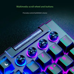 คีย์บอร์ดกลไกสำหรับเล่นเกม <span class=keywords><strong>Razer</strong></span> แบล็ควิโดว์ V4สไปเดอร์โปรคีย์บอร์ดสำหรับเล่นเกม RGB แบ็คไลท์สวิตช์สีเขียวสำหรับเล่นกีฬาพร้อมที่พักข้อมือ RGB - Product Image 5