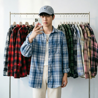 Kemeja Pria 100% Katun, Bernapas, Kasual Musim Panas, Lengan Panjang, Kemeja Pantai, Logo Custom, Grosir, Tersedia Ukuran Besar