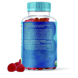 ไบโอตินวิตามิน A C D E <span class=keywords><strong>B</strong></span> สังกะสีสำหรับเด็กโภชนาการเด็กปราศจากน้ำตาลกัมมี่เคี้ยวได้ - Product Image 2