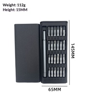 Outil multifonction compact 24 en 1, outil de maintenance portable pour la démontage et la réparation de petits équipements