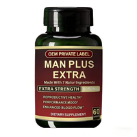 Capsules Maca 6000mg OEM 60 unités avec Ashwagandha Ginseng Tribulus Shilajit pour Vitalité et Énergie Homme
