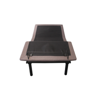 Lit de massage électrique moderne pliable pleine grandeur, confortable, réglable en hauteur, durable, avec cadre en fer robuste, BONLIFE Noir, 30 jours