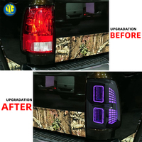 YU GUANG LED-Rückleuchte für Dodge RAM 1500/2500 2009-2018, Upgrade RGB Brems- und Stopplichter, 12V Autoersatzteile Rücklicht