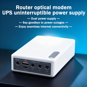 니우니우 QX-602 20000mAh 삼상 미니 DC <span class=keywords><strong>UPS</strong></span> USB 5V 2A 9V 12V 리튬 배터리 백업 (1년 보증, 와이파이 공유기용) - Product Image 5