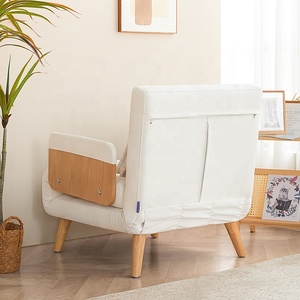 Apartamentos <span class=keywords><strong>Sofá</strong></span> Silla Marco de madera maciza Estilo japonés Reclinable <span class=keywords><strong>Sofá</strong></span> perezoso <span class=keywords><strong>Cama</strong></span> Relax <span class=keywords><strong>Chaise</strong></span> <span class=keywords><strong>Longue</strong></span> - Product Image 5