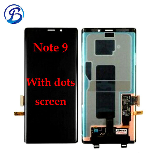 For samsung Galaxy Note 9 Screen AMOLED Display Original OLED Display Touch Smartphone Factory With Burns Mobile Phone Wholesale