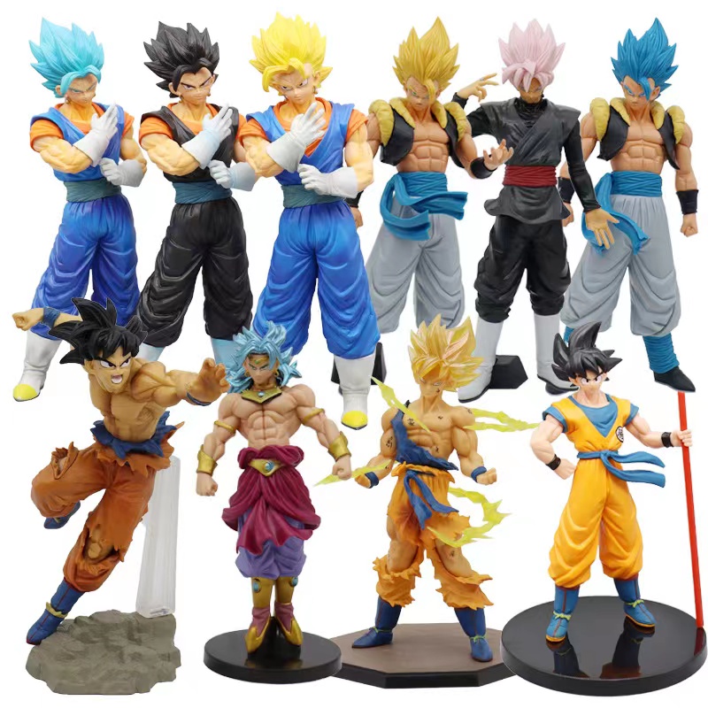 日本人気7ドラゴンzアニメモデルpvcアクションフィギュアコレクター