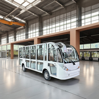 Bus électrique à deux étages pour 8 passagers, idéal pour les visites de la ville, avec moteur AC de 5 kW et temps de charge de 8 à 10 heures