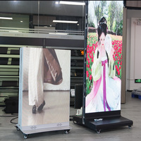 Écran d'affichage LED mobile et pliable, mur vidéo, résolution 8K, pas de pixel P2.5, panneau publicitaire intérieur/extérieur