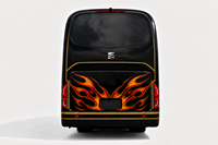 Autocar de luxe Tenglong avec toilettes et réfrigérateur, 51 places, bus diesel neuf pour les voyages et les trajets domicile-travail