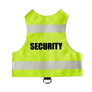 Hoge Vis Vest Hi Viz Safety Reflecterende Evenement Veiligheid Gepersonaliseerde Zichtbaarheid Jasje Vest