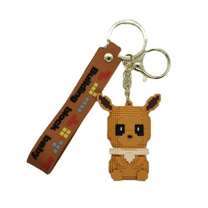 Portachiavi Creativo a Forma <span class=keywords><strong>di</strong></span> Bambola in Gel <span class=keywords><strong>di</strong></span> Silicone Non Tossico, Figurina Pokémon 3,5cm*5cm per Borse e Auto - Product Image 5