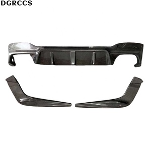 Pour M5 F90 2017-2023, diffuseur arrière en fibre de carbone style 3D à trois étapes, lèvre de pare-chocs arrière - Product Image 3