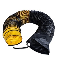 Conduit flexible en PVC de 300 mm résistant à la chaleur pour la ventilation industrielle