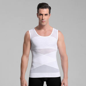 Männer Abnehmen Weste Body Shaper Unterwäsche Taille Cincher Korsett Männer Shaper Weste Körper Abnehmen Bauch Bauch Bauch Unterwäsche Korsett - Product Image 1