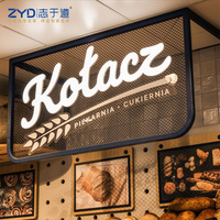 Letras de Canal Personalizadas con Retroiluminación LED 3D, Resistentes al Agua IP68, de Acero Inoxidable Multicolor para Tiendas, Uso en Interiores/Exteriores