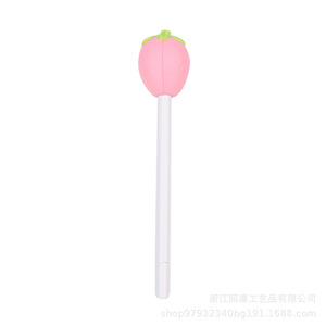 Strawberry Shape <b>Pen</b> Plastic Portable Promotional Gift Writing Tool - Product Image 3