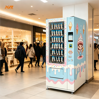 Distributeur automatique de boissons et d'aliments réfrigérés XY, SDK OEM/ODM, distributeur automatique personnalisé d'aliments congelés et de collations