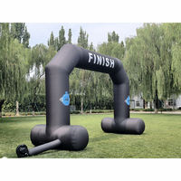 Arche gonflable publicitaire personnalisée pour événements sportifs en plein air, ligne de départ/arrivée, promotion et exposition