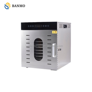Deshidratador <span class=keywords><strong>de</strong></span> <span class=keywords><strong>Alimentos</strong></span> <span class=keywords><strong>de</strong></span> Acero Inoxidable <span class=keywords><strong>de</strong></span> 12 <span class=keywords><strong>Bandejas</strong></span> con Temporizador Digital y Control <span class=keywords><strong>de</strong></span> Temperatura, Secador Comercial para Frutas, Verduras, Carne y Cecina - Product Image 1