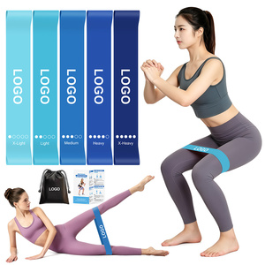 Bandas de Resistencia de Látex, Mini Bandas de Bucle, 5 Grosores, Bandas de Ejercicio Duraderas para Entrenamiento de Fuerza, para Todas las Edades - Product Image 1