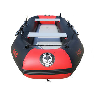 Solarmarine Bateau Ventre Flottant <span class=keywords><strong>Gonflable</strong></span> en PVC pour la Pêche en Rivière, Kayak, Dinghy, Ponton, Canoë avec <span class=keywords><strong>Moteur</strong></span> Hors-Bord Optionnel - Product Image 3