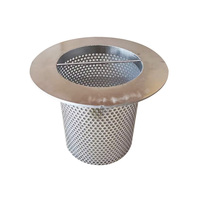 Filtre de drain de sol en treillis métallique en acier inoxydable 304, anti-blocage, haute efficacité, tube/filtre à cartouche