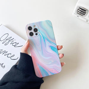 مصنع عالية الجودة جديد الرخام جراب هاتف لينة TPU غطاء فاخر مع حامل حامل ل فون 11 12 13 SE هواوي سامسونج Xiaomi - Product Image 6