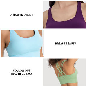 Design personalizzato Longline Multi colore compressione <span class=keywords><strong>elegante</strong></span> alta supporto canotta reggiseno <span class=keywords><strong>sportivo</strong></span> per donne Mature <span class=keywords><strong>abbigliamento</strong></span> <span class=keywords><strong>sportivo</strong></span> - Product Image 3