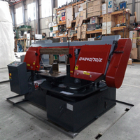 Scie à ruban pour la découpe des métaux G4240/70Z, machine à souder, scie à ruban rotative à angle pour métaux, 45 degrés