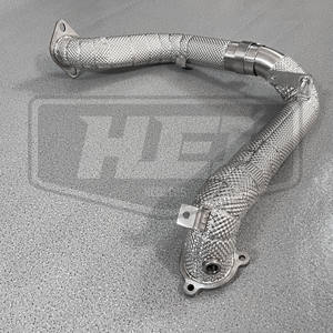 Pour A35 A180 A200 W177 2.0T Downpipe sans catalyseur avec isolation, système d'échappement amélioré pour une performance accrue - Product Image 5
