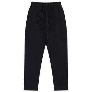 Wide Leg Flared Joggers 405g High Quality Cotton Blank <b>Men</b> Streetwear Casual Pants - Product Image 4