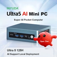 Intel Core N150 Mini PC 32GB DDR4 512GB SSD USB3.2 Gigabit LAN Win11 Industrial Desktop for Home Office & 4K Gaming