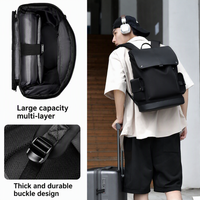 Sac à dos pour ordinateur portable de grande capacité, résistant à l'eau, en tissu Oxford, pliable, pour l'école et l'université, directement de l'usine